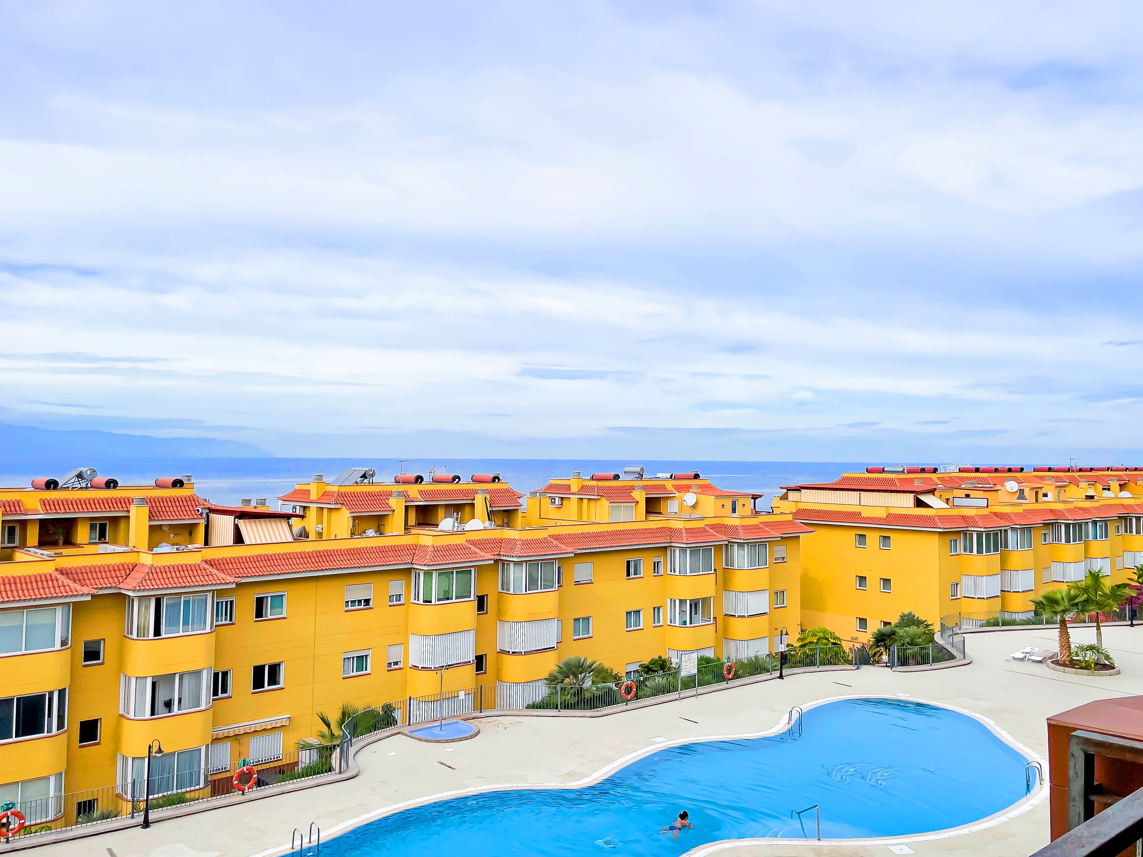 Spacious 2-Bedroom Apartment with Ocean Views in Puerto Santiago