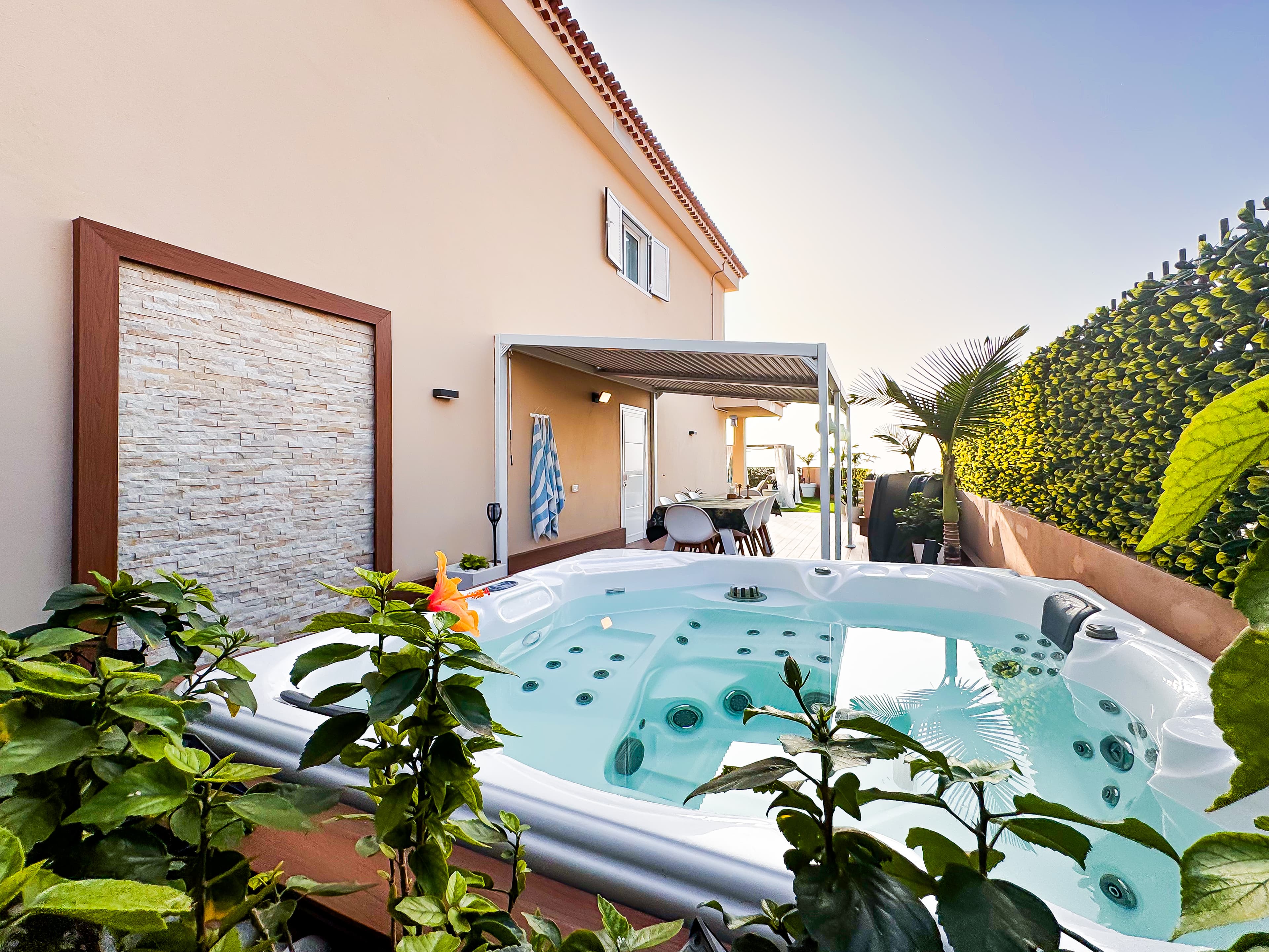 Modern Villa with Private Pool and Ocean Views in Puerto Santiago