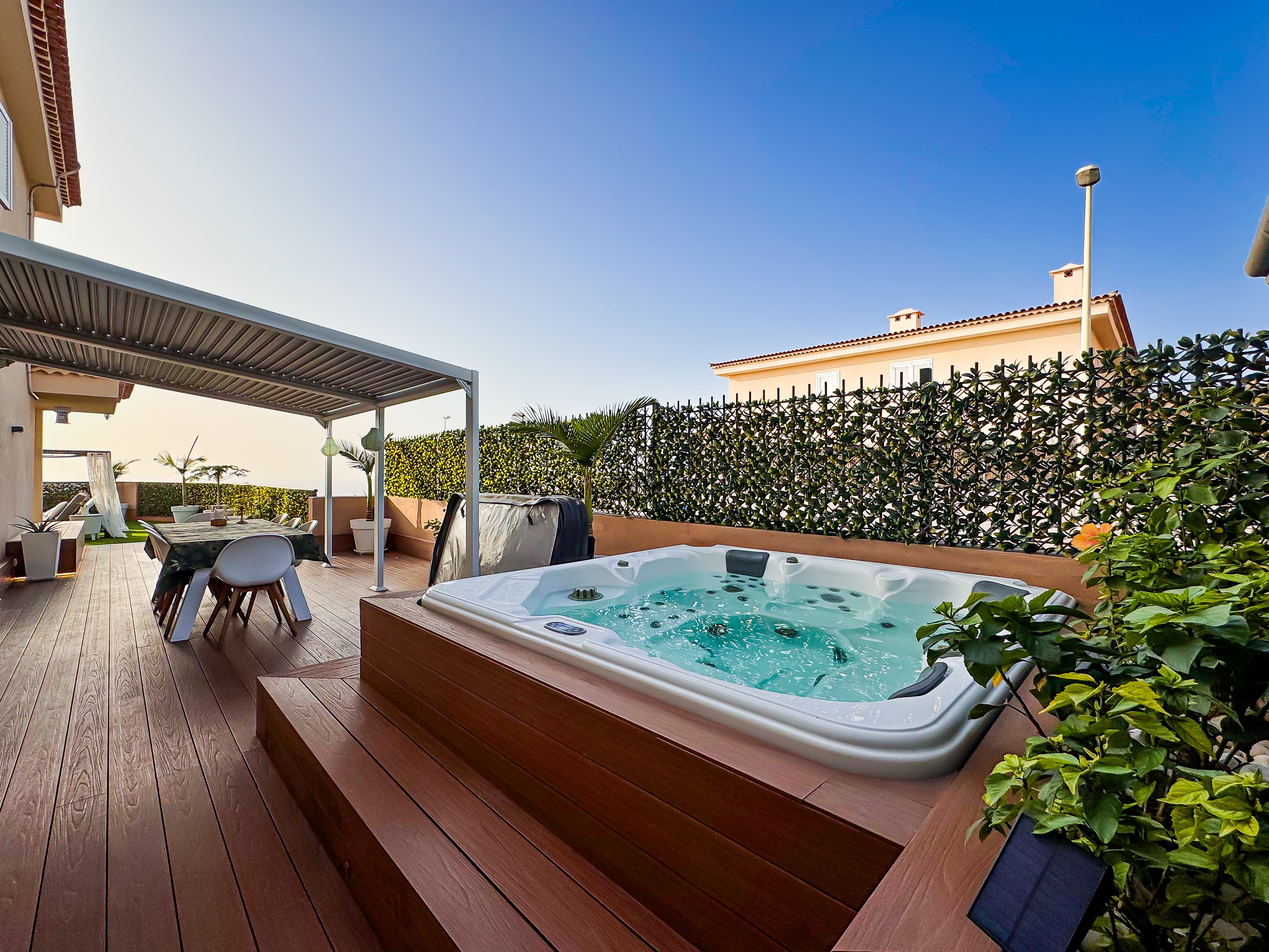 Modern Villa with Private Pool and Ocean Views in Puerto Santiago