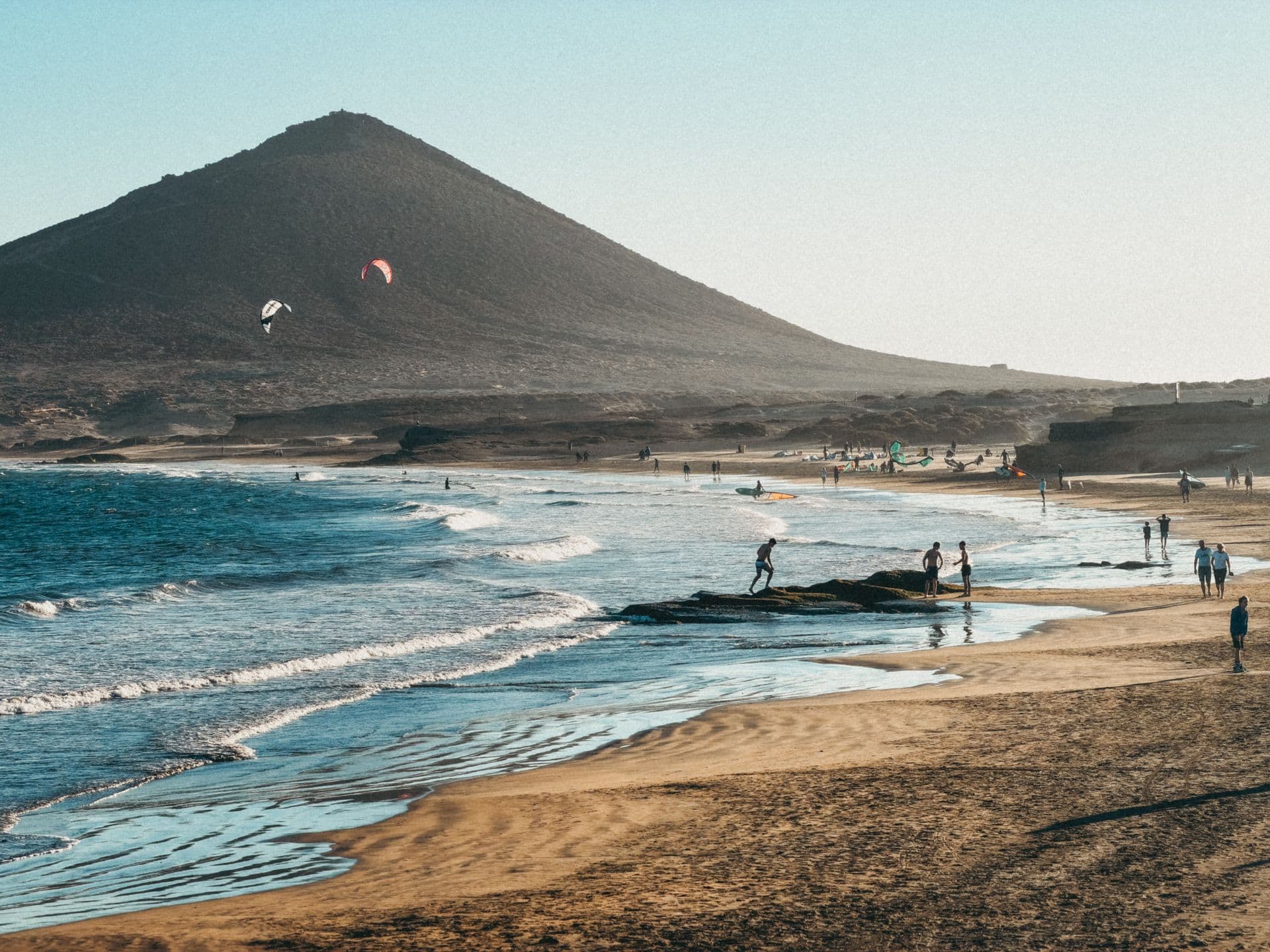 El Médano coastline