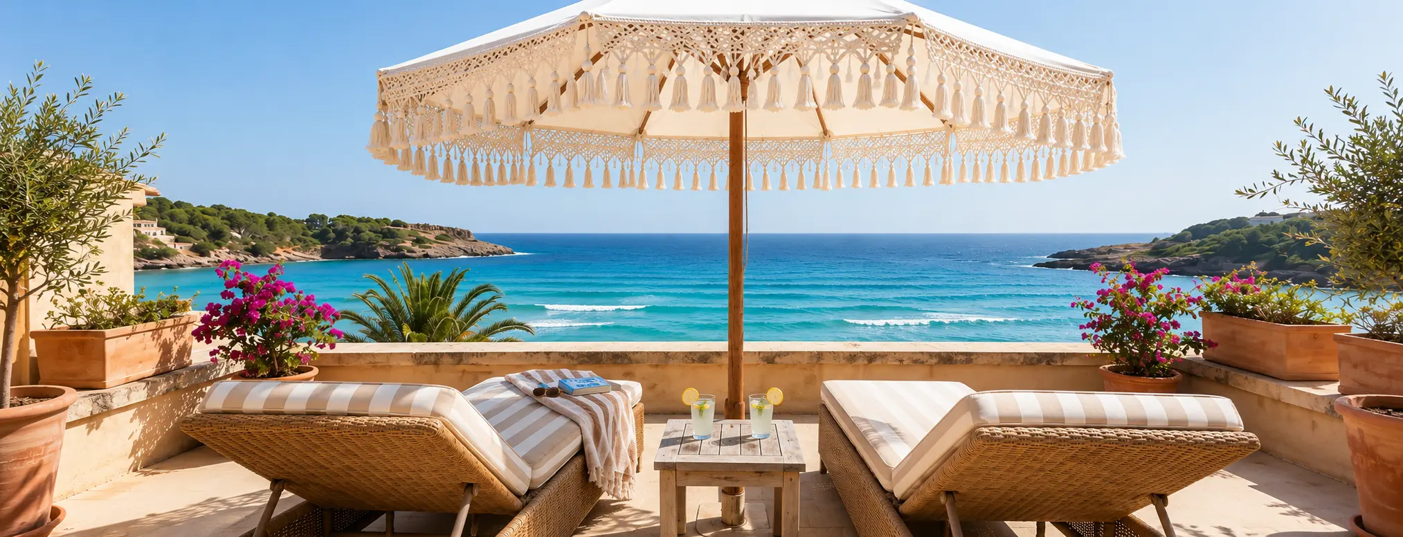 Ocean-view terrace