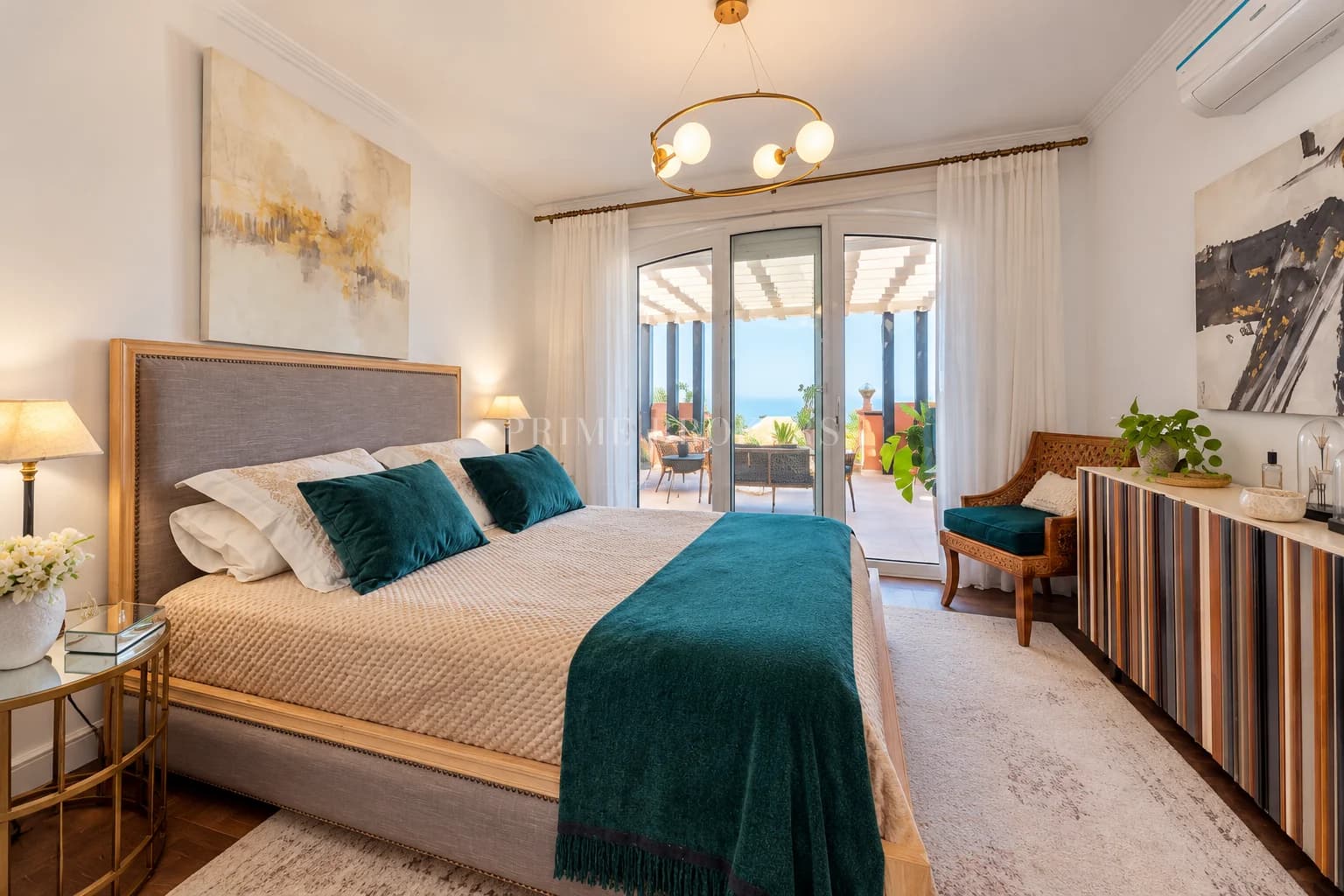 Ocean view villa in La Caleta